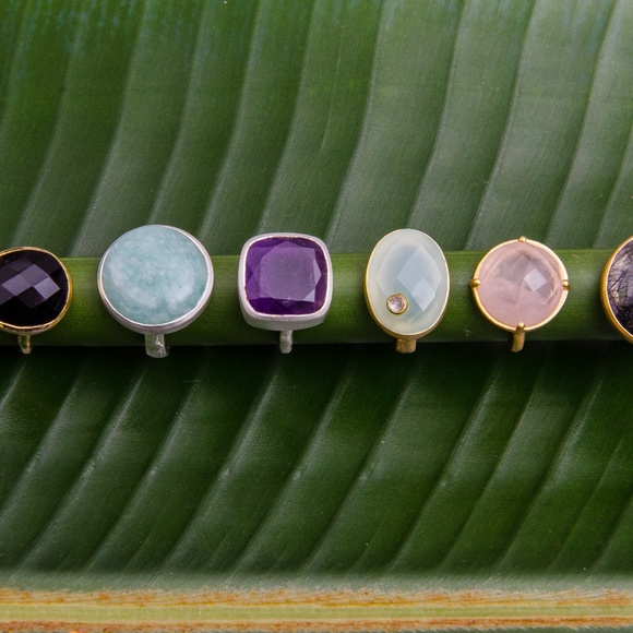 [Emily Rose Gems] Rose Quartz Sterling silver ring - Picture 5 of 5